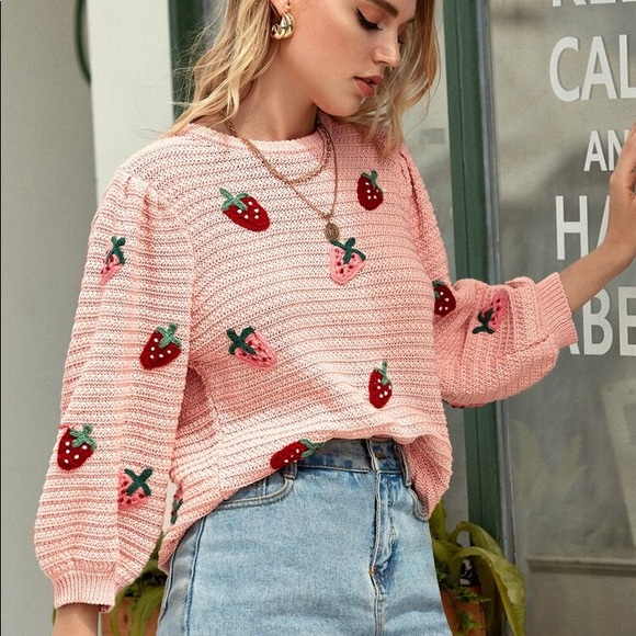 SEARCHING FOR ZARA STRAWBERRY SWEATER - Picture 9 of 9